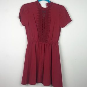 Red Lace Dress